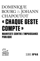 Chaque geste compte - manife