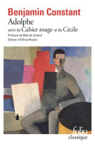 Adolphe / le cahier rouge / ce