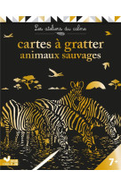 Cartes a gratter animaux sauva