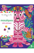 Mosaiques mousse jolis animaux