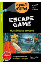 Escape game de la 6e a la 5e -