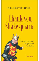 Thank you, shakespeare ! - sou