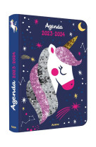 Agenda licorne et sequins 2023