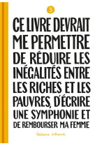 Ce livre devrait me permettre