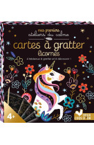 Cartes a gratter licornes - mi