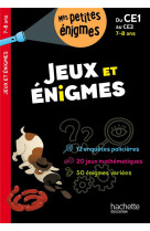 Jeux et enigmes du ce1 au ce2