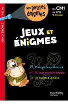 Jeux et enigmes du cm1 au cm2