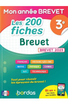 Mon annee brevet les 200 fiche