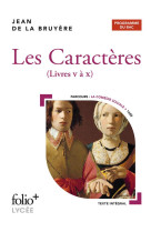 Les caracteres - bac 2022 - li