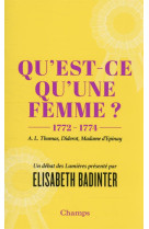 Qu-est-ce qu-une femme ?