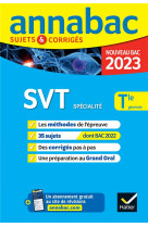 Annales du bac annabac 2023 sv