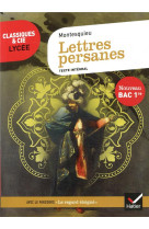 Lettres persanes - suivi du pa