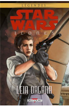 Star wars - icones 02. leia or