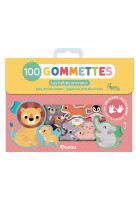 100 gommettes - les bebes anim