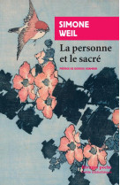 La personne et le sacre