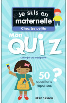 Je suis en maternelle - je sui