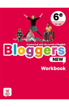 Bloggers new : anglais  -  6e  -  workbook  -  a1#062;a2