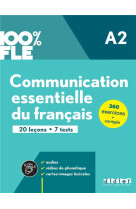 100% fle : communication essentielle du francais  -  a2