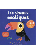 Les oiseaux exotiques - des so