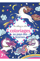 Coloriages au pays des licorne