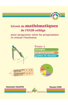 Livret de mathematiques de l-u