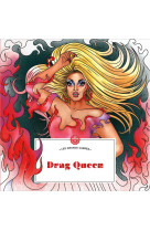 Art therapie  -  les grands carres : drag queen