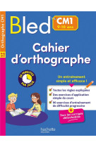 Bled cahier d-orthographe cm1