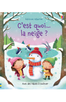 C-est quoi... la neige ?