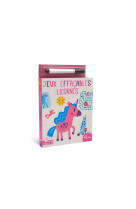 Jeux effacable licornes avec f