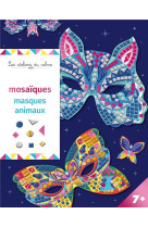 Mosaiques masques animaux - po