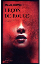 Lecon de rouge