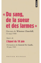 Grands discours. du sang, de