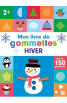 Mon livre de gommettes - l-hiv