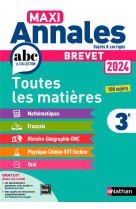 Maxi annales brevet 2024 - cor