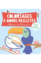 Coloriages a bords pailletes -