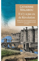 Il n-y a pas eu de revolution