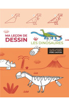 Ma lecon de dessin - les dinos