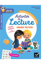 Maternelle activites de lectur