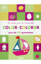 Erpm - coller et colorier 5+