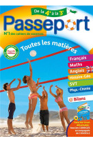 Passeport - toutes les matiere