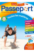 Passeport - toutes les matiere