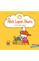 Petit lapin blanc demenage