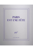 Carnet carre paris est une fe