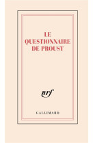 Carnet le questionnaire de pr