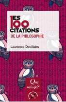 Les 100 citations de la philos