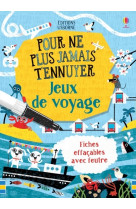 Jeux de voyage - pour ne plus