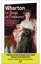 Le temps de l-innocence - prep