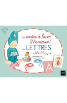 Les cartes a lacer montessori