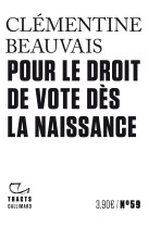 Pour le droit de vote des la n