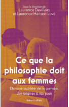 Ce que la philosophie doit aux